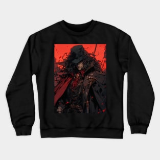 Hunters of the Dark: Explore the Supernatural World with Vampire Hunter D. Illustrations: Bloodlust Crewneck Sweatshirt